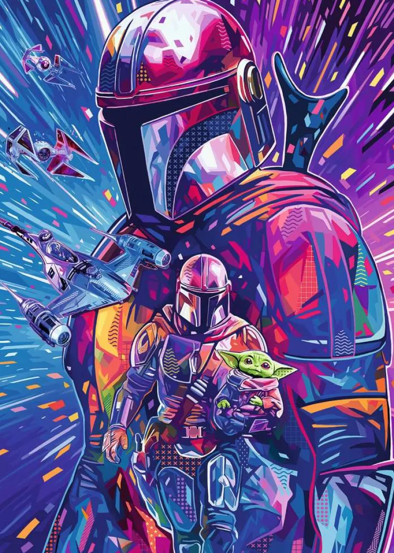Ravensburger - Star Wars Hyperspace collection - The Mandalorian - 500 Piece Jigsaw Puzzle Discount