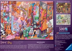 Ravensburger - Student Day - 500 Piece Jigsaw Puzzle Outlet