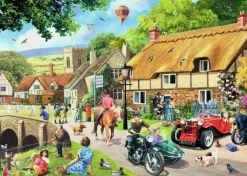 Ravensburger - Summer Village - 500 Piece Large Format Jigsaw Puzzle Sale