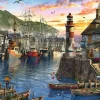 Ravensburger - Sunrise at the Port - 500 Piece Jigsaw Puzzle Sale