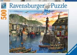 Ravensburger - Sunrise at the Port - 500 Piece Jigsaw Puzzle Sale