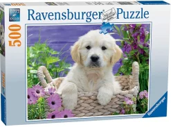 Ravensburger - Sweet Golden Retriever - 500 piece Jigsaw Puzzle Hot