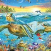 Ravensburger - Swim with Sea Turtles - 100 XXL Piece Jigsaw Puzzle Outlet