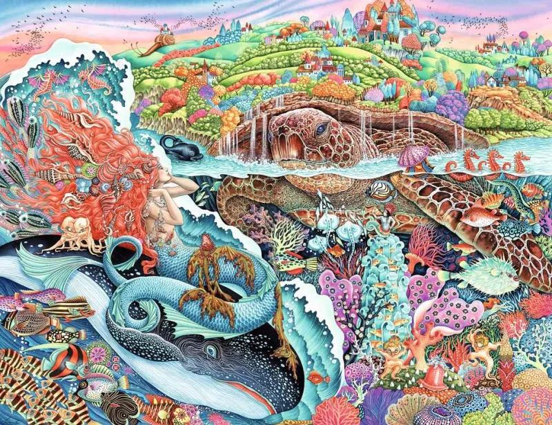 Ravensburger - Thalassic Tale - 2000 Piece Hot