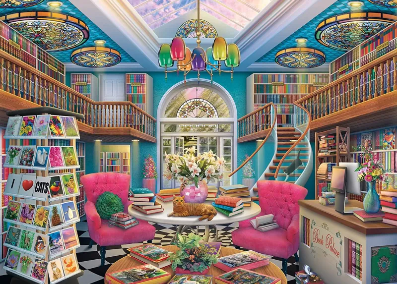 Ravensburger - The Book Palace - 1000 Piece Jigsaw Puzzle Best