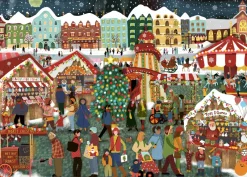 Ravensburger - The Christmas Market - 1000 Piece Jigsaw Puzzle Clearance