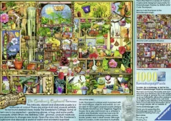 Ravensburger - The Curious Cupboard No.3 - The Gardener's Cupboard - 1000 Piece Jigsaw Puzzle Discount