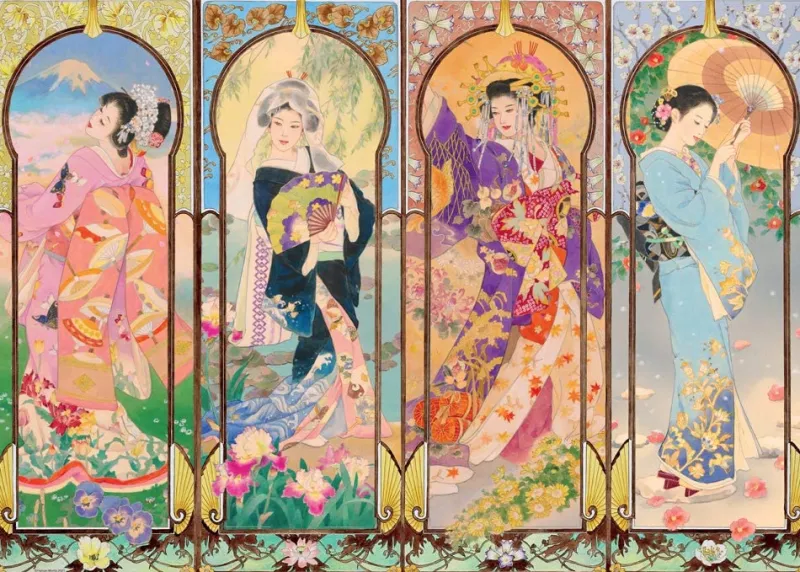 Ravensburger - The Four Seasons - 1000 Piece Jigsaw Puzzle Fashion