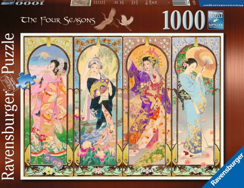Ravensburger - The Four Seasons - 1000 Piece Jigsaw Puzzle Fashion