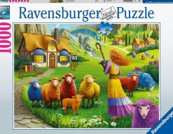 Ravensburger - The Happy Sheep Yarn Shop - 1000 Piece Jigsaw Puzzle Clearance