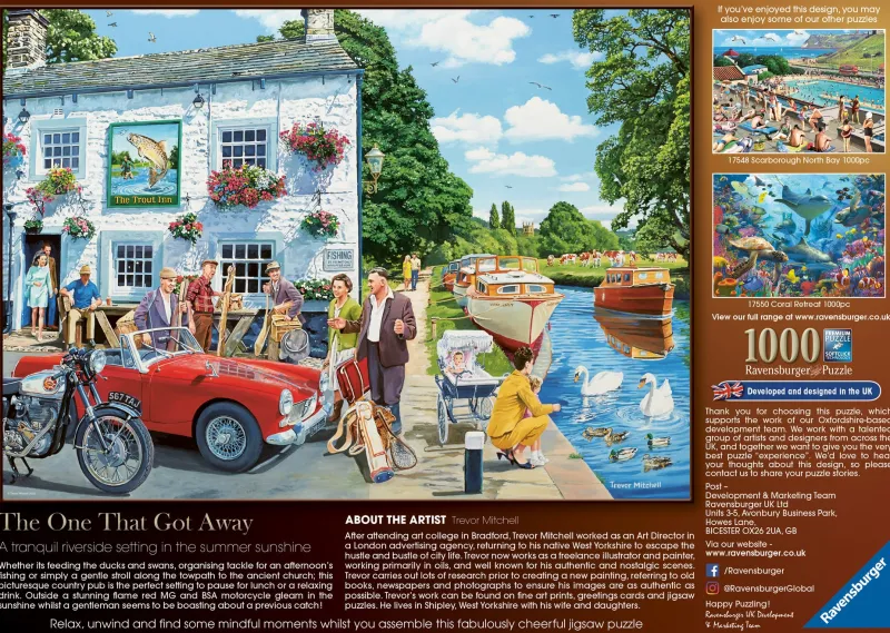 Ravensburger - The One That Got Away - 1000 Piece Jigsaw Puzzle Hot