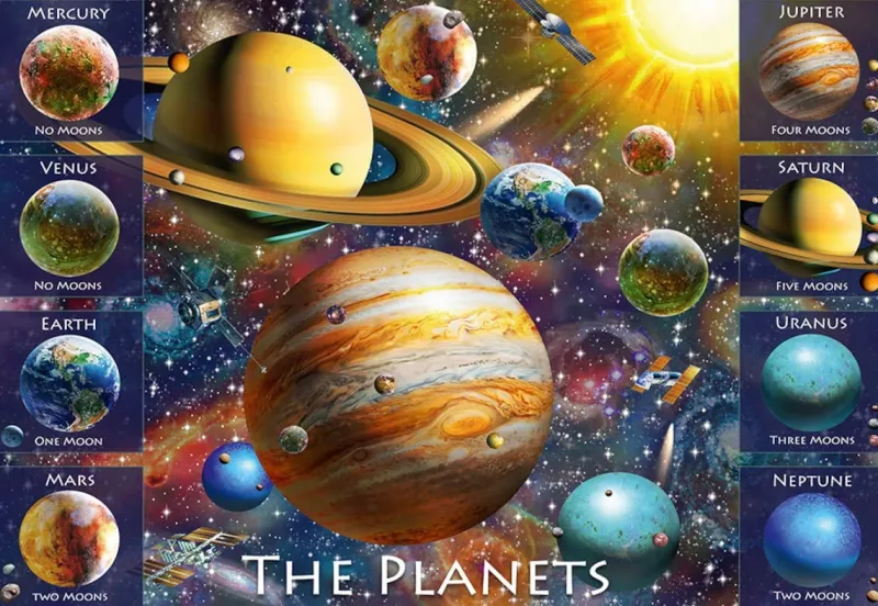 Ravensburger - The Planets XXL - 100 Piece Jigsaw Puzzle Clearance