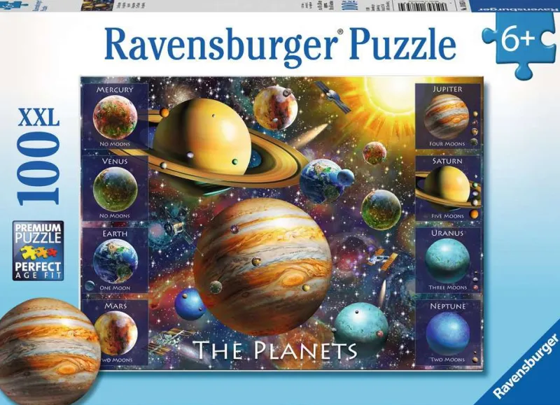 Ravensburger - The Planets XXL - 100 Piece Jigsaw Puzzle Clearance