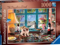 Ravensburger - The Puzzler's Desk - 1000 Piece Jigsaw Puzzle Hot