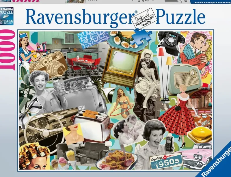 Ravensburger - The 50s - 1000 Piece Jigsaw Puzzle Best