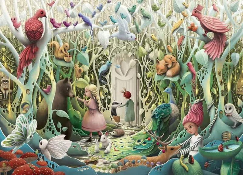 Ravensburger - The Secret Garden - 1000 Piece Jigsaw Puzzle Online
