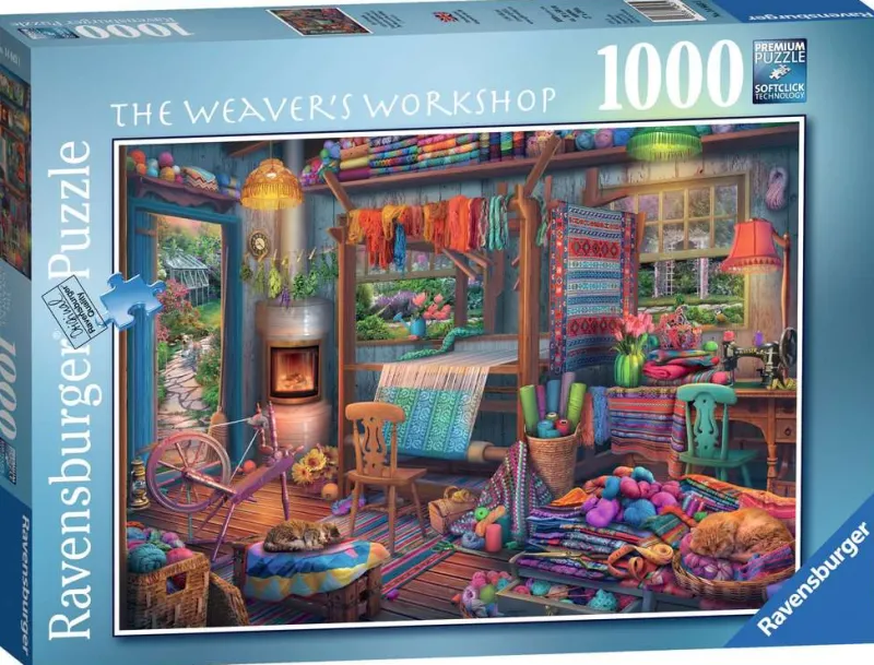 Ravensburger - The Weaver's Workshop - 1000 Piece Jigsaw Puzzle Discount