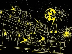Ravensburger - Thomas & Friends Glow in The Dark - 60 Extra Large Piece Jigsaw Puzzle Hot
