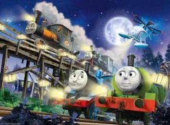Ravensburger - Thomas & Friends Glow in The Dark - 60 Extra Large Piece Jigsaw Puzzle Hot