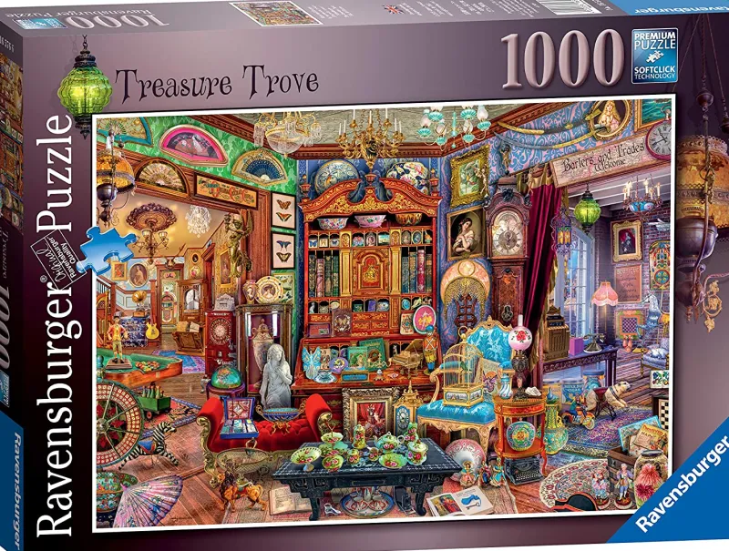 Ravensburger - Treasure Trove - 1000 Piece Jigsaw Puzzle Fashion