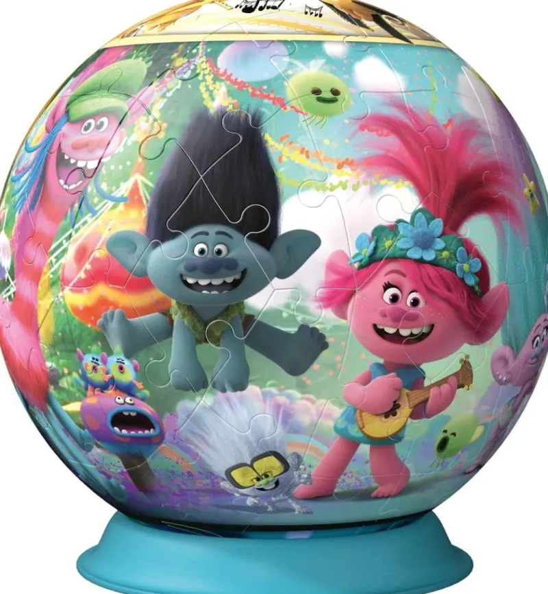Ravensburger 11169 Trolls 2 World Tour - 72 Piece 3D Jigsaw Puzzle Fashion