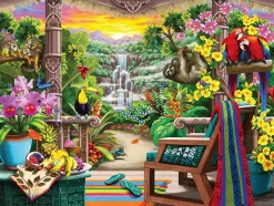 Ravensburger - Tropical Retreat - 750 Piece Jigsaw Puzzle Clearance