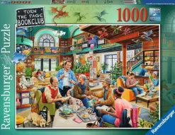 Ravensburger - "Turn the Page" Bookclub - 1000 Piece Jigsaw Puzzle Hot