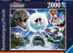 Ravensburger - Universal Classic Movie Montage - 2000 Piece Jigsaw Puzzle New
