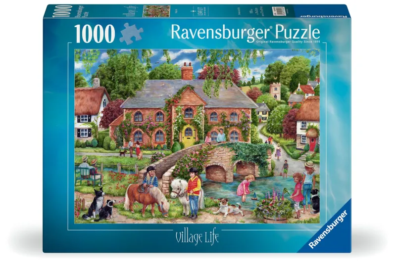 Ravensburger - Village Life - 1000 Piece Fashion