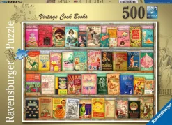 Ravensburger - Vintage Cook Books - 500 Piece Jigsaw Puzzle Sale