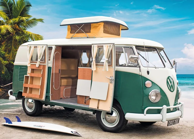 Ravensburger - Volkswagen T1 Camper Van - 1000 Piece Jigsaw Puzzle Sale