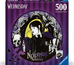 Ravensburger - Wednesday - 500 Piece Circular Jigsaw Puzzle Clearance