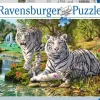 Ravensburger - White Tigers - 500 Piece Jigsaw Puzzle Clearance