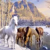 Ravensburger 12690 Winter Horses - XXL 200 Piece Jigsaw Puzzle Hot