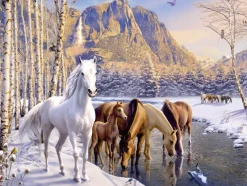 Ravensburger 12690 Winter Horses - XXL 200 Piece Jigsaw Puzzle Hot