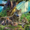 Ravensburger - Wolves In The Forest - 1000 Piece Jigsaw Puzzle Clearance