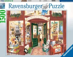 Ravensburger - Wordsmith's Bookshop - 1500 Piece Jigsaw Puzzle Sale