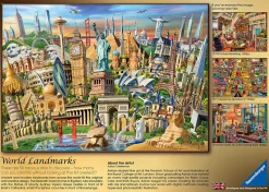 Ravensburger - World Landmarks - 1000 Piece Jigsaw Puzzle Hot