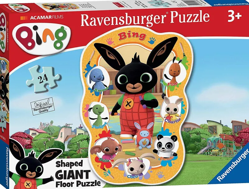 Ravensburger Bing Bunny, 24pc Giant Floor Jigsaw Puzzle Hot