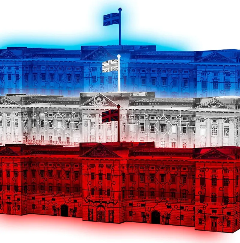 Ravensburger Buckingham Palace - Night Edition - 216 Piece 3D Jigsaw Puzzle Discount