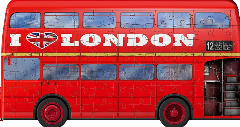 Ravensburger London Bus - 216 Piece 3D Jigsaw Puzzle Discount