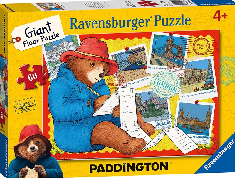 Ravensburger Paddington Bear, 60pc Giant Floor Jigsaw Puzzle Sale