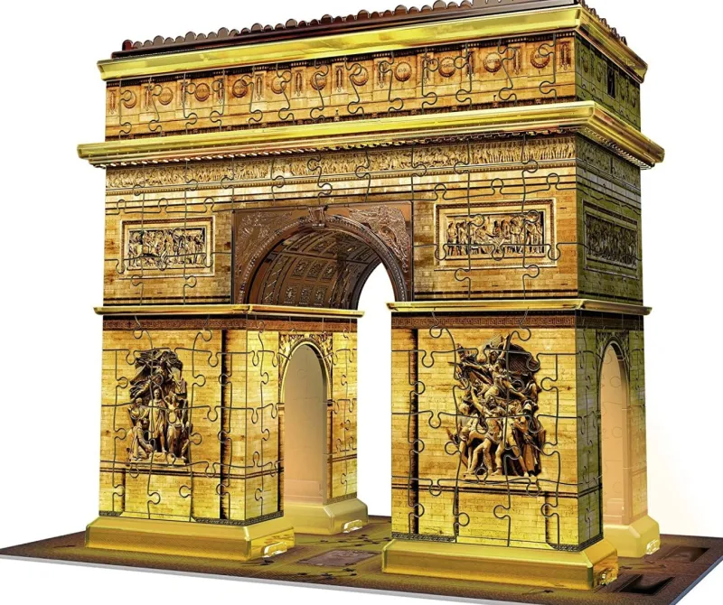Ravensburger Arc De Triomphe - Night Edition, 216 Piece 3D Jigsaw Puzzle Outlet