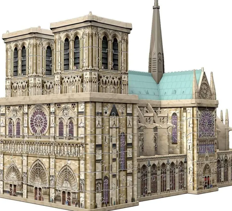 Ravensburger Notre Dame, 324 Piece 3D Jigsaw Puzzle New