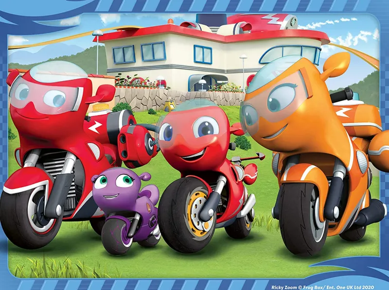 Ravensburger Ricky Zoom - 4 In Box (12, 16, 20, 24 Piece) Jigsaw Puzzles Clearance