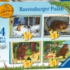 Ravensburger The Gruffalo 4 in Box (12, 16, 20, 24pc) Jigsaw Puzzles Clearance