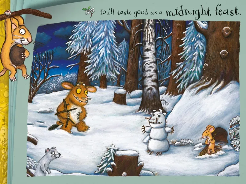 Ravensburger The Gruffalo 4 in Box (12, 16, 20, 24pc) Jigsaw Puzzles Clearance