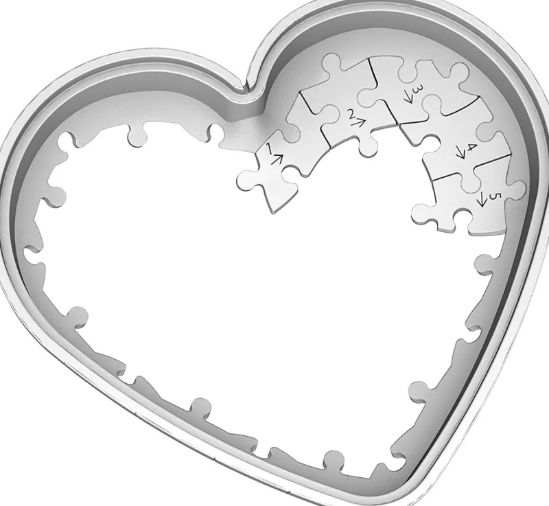 Ravensburger Trolls 2 World Tour - Heart Shaped 54 Piece 3D Jigsaw Puzzle Online