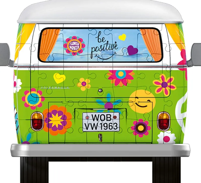 Ravensburger VW Camper Van Woodstock 50th Anniversary - 162 Piece 3D Jigsaw Puzzle Discount