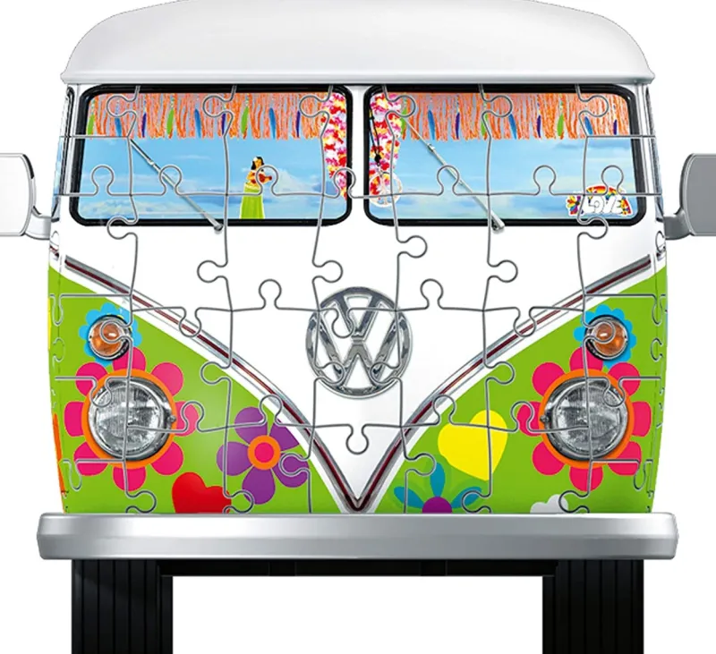 Ravensburger VW Camper Van Woodstock 50th Anniversary - 162 Piece 3D Jigsaw Puzzle Discount